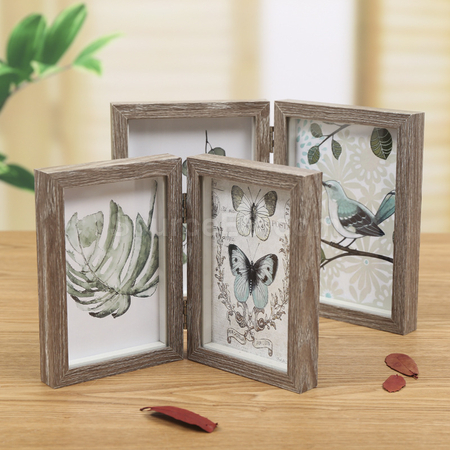 Customization Solid Wood Folding Photo Frame Promotional Products