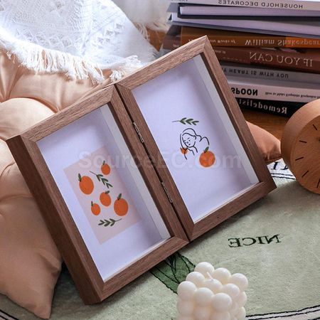 Customization Solid Wood Folding Photo Frame Promotional Products