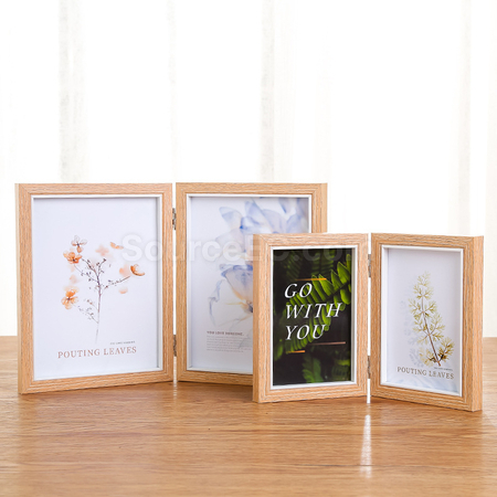 Customization Solid Wood Folding Photo Frame Promotional Products