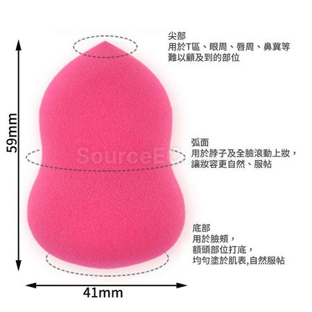Customization Make-up Sponge with Box Promotional Products