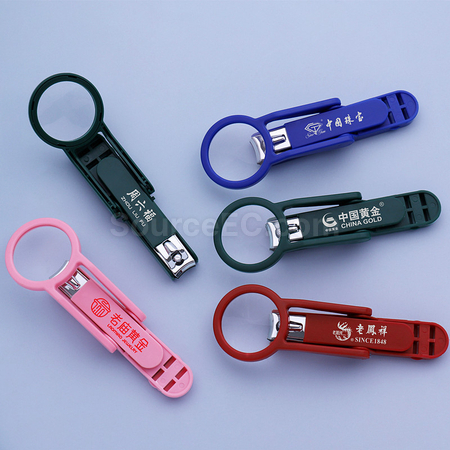 Customization Nail Clippers with Magnifier Promotional Products