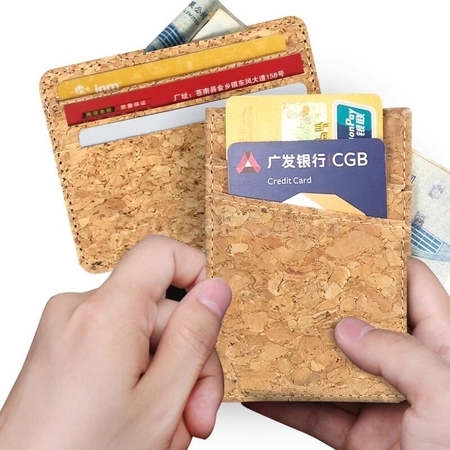Customization Natural Cork Card Holder Promotional Products