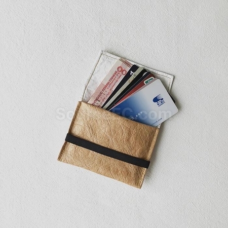 Customization Washed Kraft Paper Card Holder Promotional Products