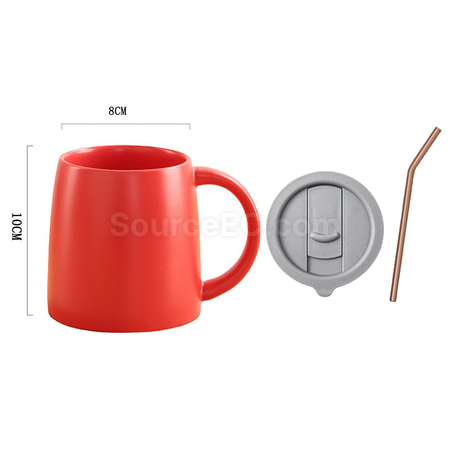 Customization Ceramic Mug With Lid Promotional Products