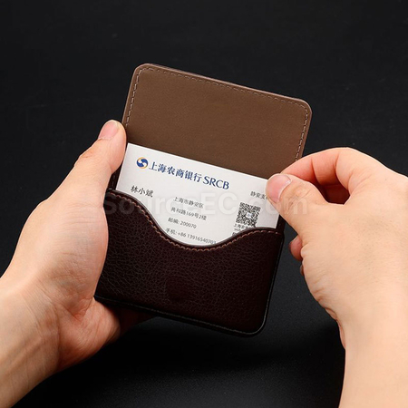Customization Leather Card Box Promotional Products