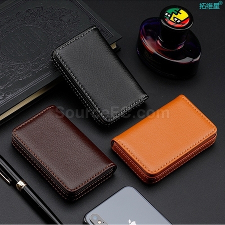Customization Leather Card Box Promotional Products