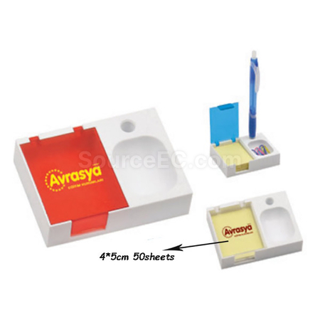 Customization Pen Holder with Sticker Promotional Products