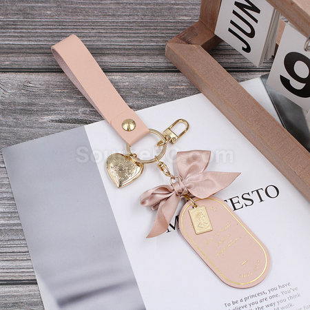 Customization Leather Keychain Bookmark Promotional Products