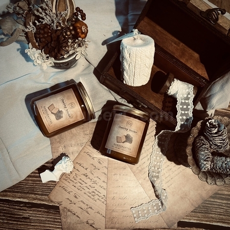 Customization SHABBY BOOK FRAGRANCE SOY CANDLE Promotional Products