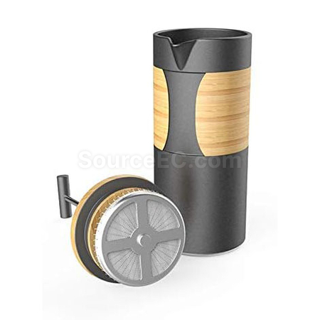 Customization Ceramic French Press Hand Brew Coffee Pot Tea Maker Coffee Set Promotional Products