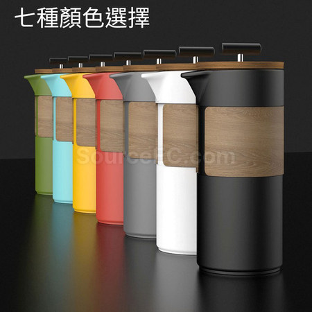 Customization Ceramic French Press Hand Brew Coffee Pot Tea Maker Coffee Set Promotional Products