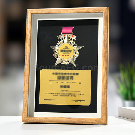 Customization Wooden Commemorative Plaque Promotional Products
