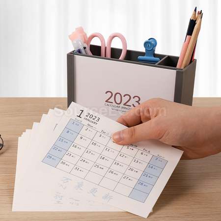 Customization Creative Storage Box Calendar Promotional Products