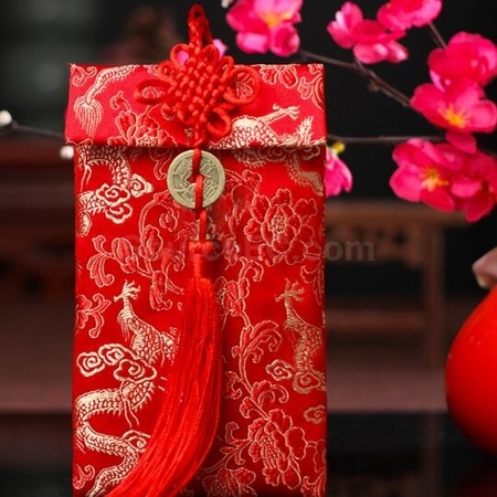 Customization Fabric Red Envelope Promotional Products