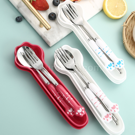 Customization Creative Cat Claw Stainless Steel Tableware Promotional Products
