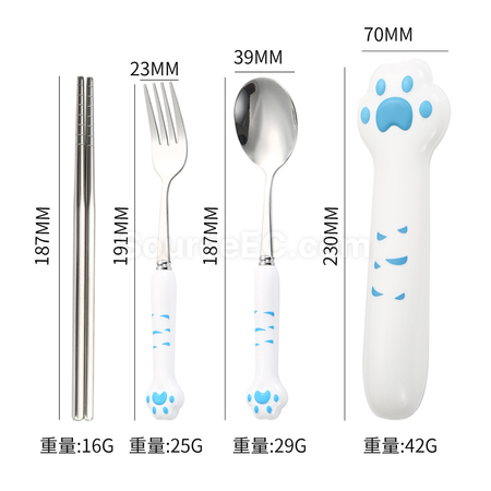 Customization Creative Cat Claw Stainless Steel Tableware Promotional Products