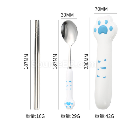 Customization Creative Cat Claw Stainless Steel Tableware Promotional Products