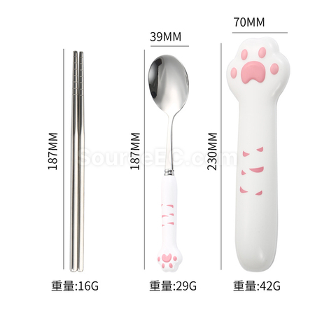 Customization Creative Cat Claw Stainless Steel Tableware Promotional Products