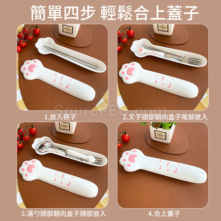 Customization Creative Cat Claw Stainless Steel Tableware Promotional Products