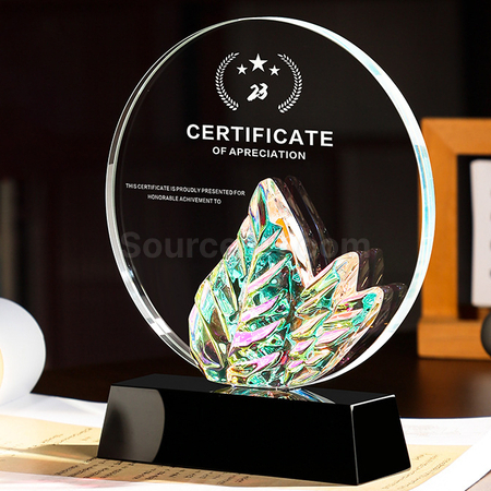 Customization Gradient Crystal Trophy Promotional Products