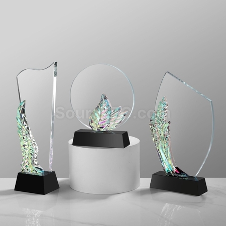 Customization Gradient Crystal Trophy Promotional Products