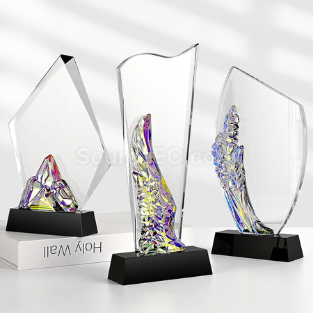 Customization Gradient Crystal Trophy Promotional Products