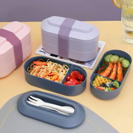 Customization Double layer Bento Box Promotional Products