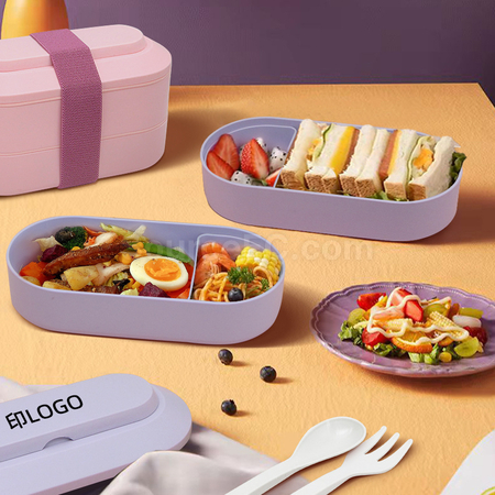 Customization Double layer Bento Box Promotional Products