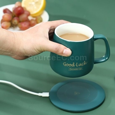 Customization Wireless Fast Charging Coaster 2-In-1 Promotional Products
