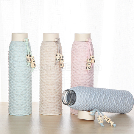 Customization Twist Rattan Glass Cup Promotional Products