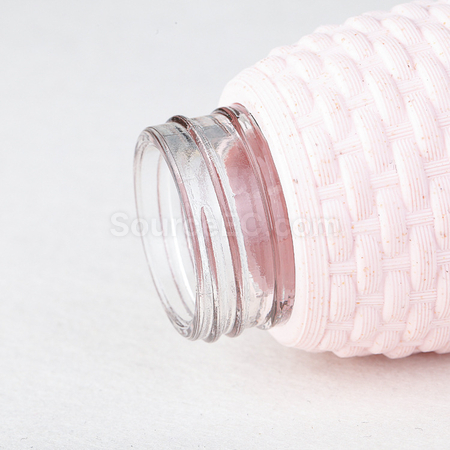 Customization Twist Rattan Glass Cup Promotional Products
