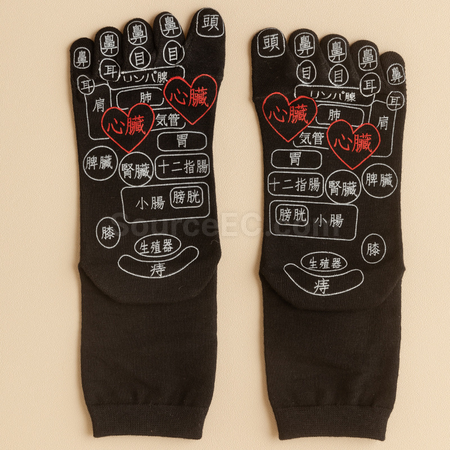 Customization Five Finger Acupoint Socks Promotional Products