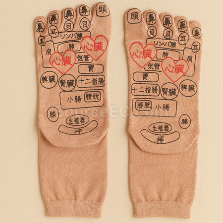 Customization Five Finger Acupoint Socks Promotional Products