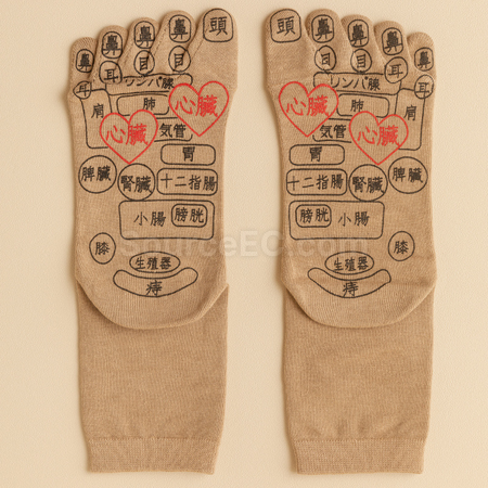 Customization Five Finger Acupoint Socks Promotional Products
