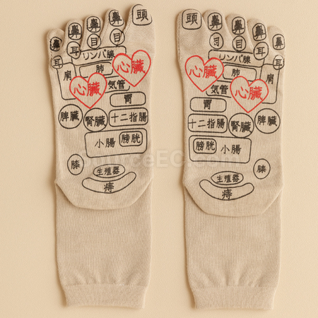 Customization Five Finger Acupoint Socks Promotional Products
