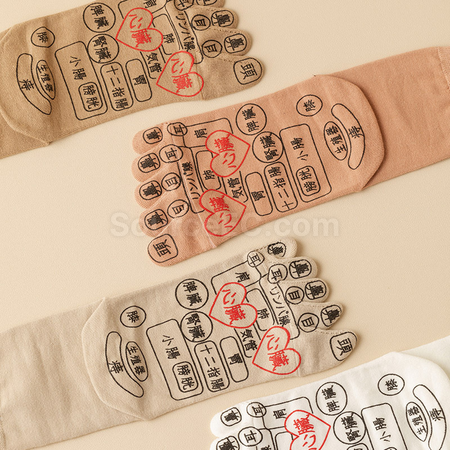 Customization Five Finger Acupoint Socks Promotional Products