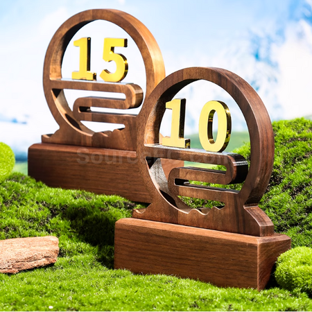 Customization Wooden Anniversary Trophy Promotional Products