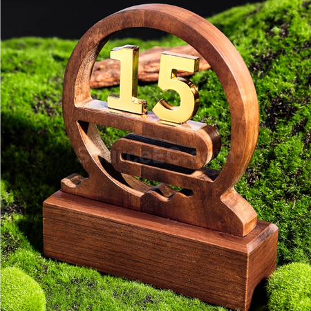 Customization Wooden Anniversary Trophy Promotional Products