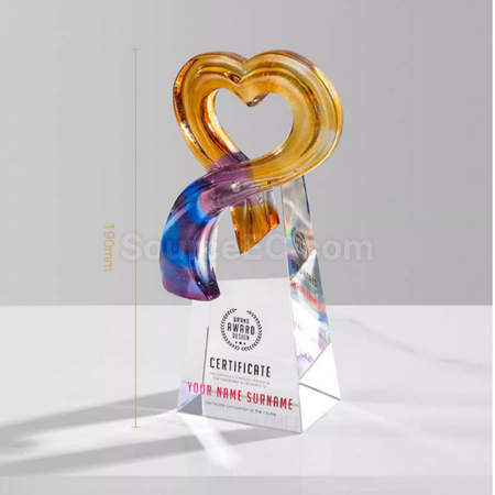 Customization Glass Crystal Trophy Promotional Products