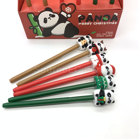 Customization Christmas Pressing Gel Pen Promotional Products