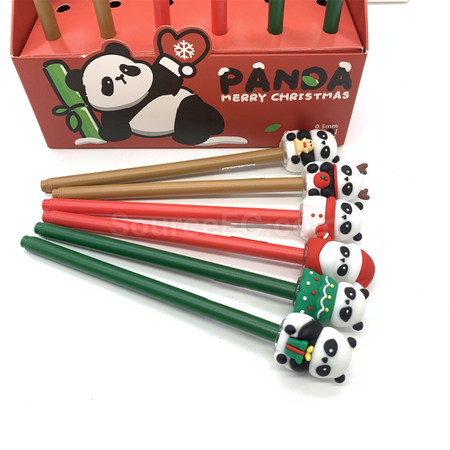 Customization Christmas Pressing Gel Pen Promotional Products