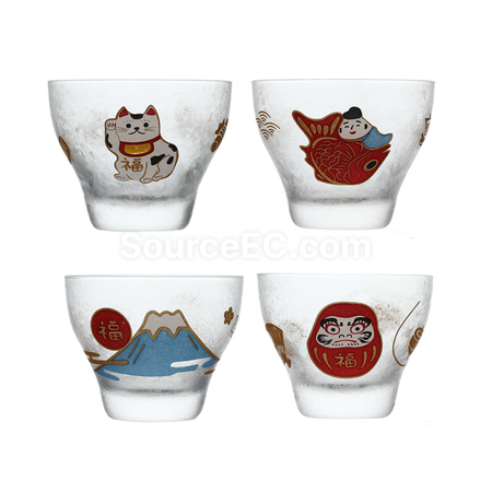 Customization Japanese Glass Cup Promotional Products