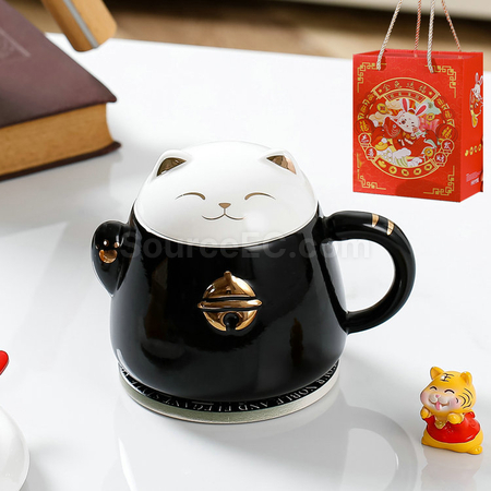 Customization Zhaocai Cat Ceramic Cup Promotional Products