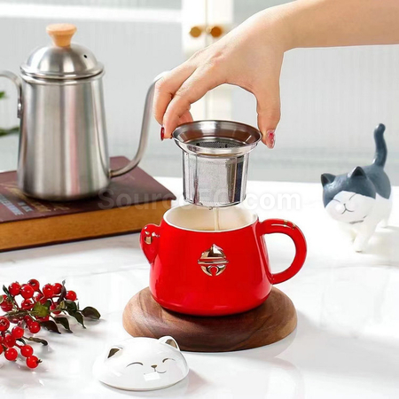 Customization Zhaocai Cat Ceramic Cup Promotional Products