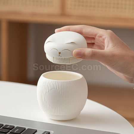 Customization Zhaocai Cat Ceramic Cup Promotional Products