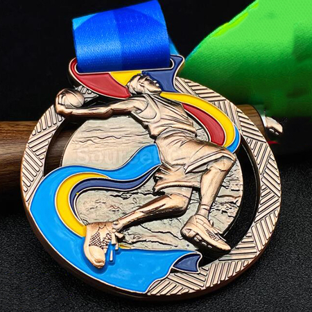 Customization Basketball Metal Medal Promotional Products