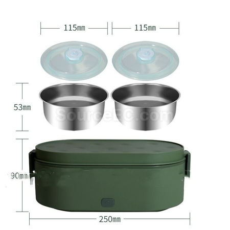 Customization Mini Portable USB Insulated Lunch Box Promotional Products