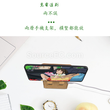 Customization Environmentally Friendly Cork Wireless Charger Promotional Products