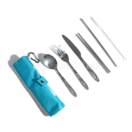 Customization Stainless Steel Portable Tableware Promotional Products