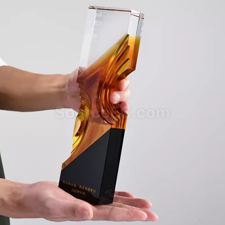Customization Glass Crystal Trophy Promotional Products
